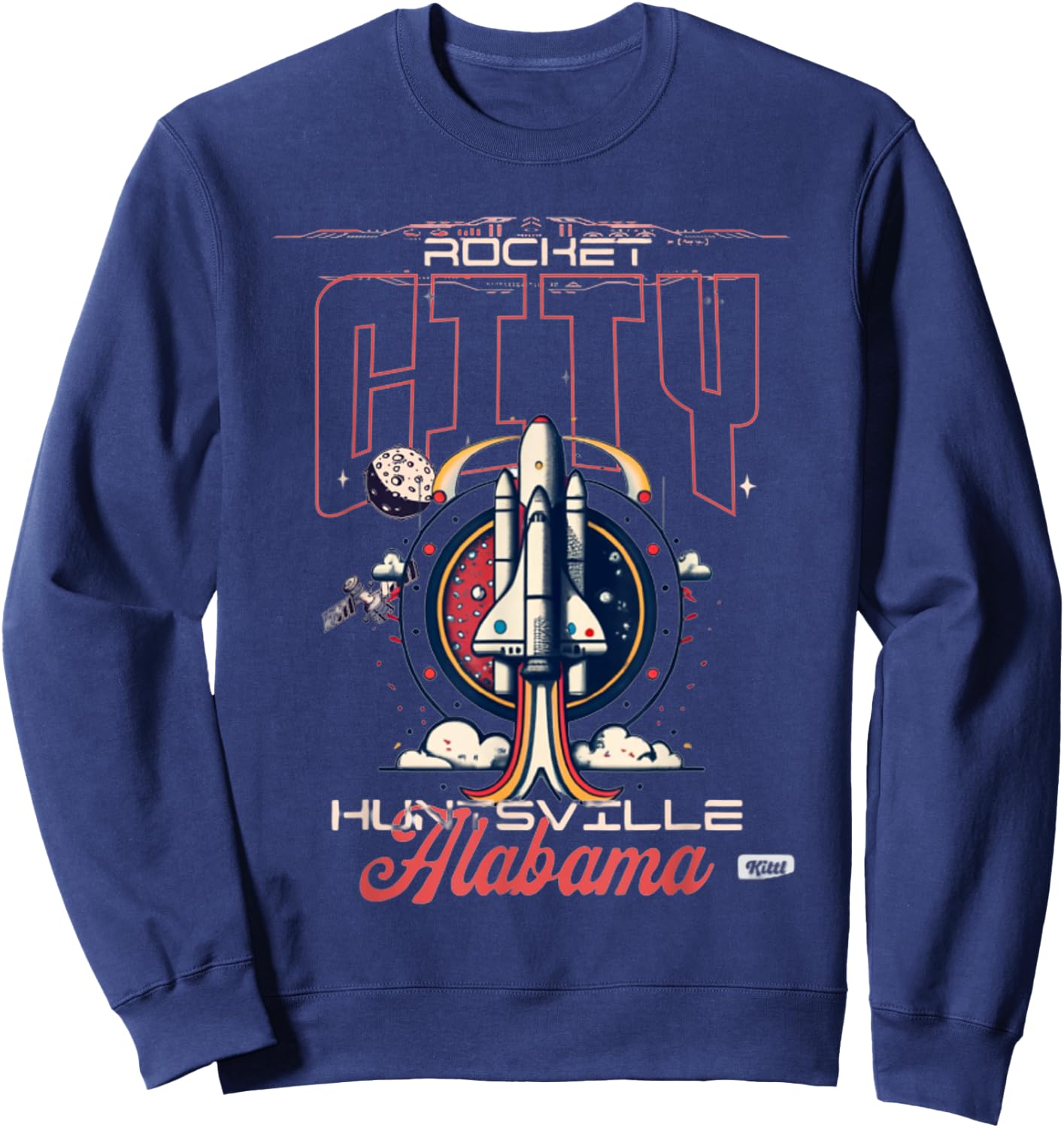 Apollo 11 Huntsville, Alabama Mission Sweatshirt - Sweatshirt | Navy