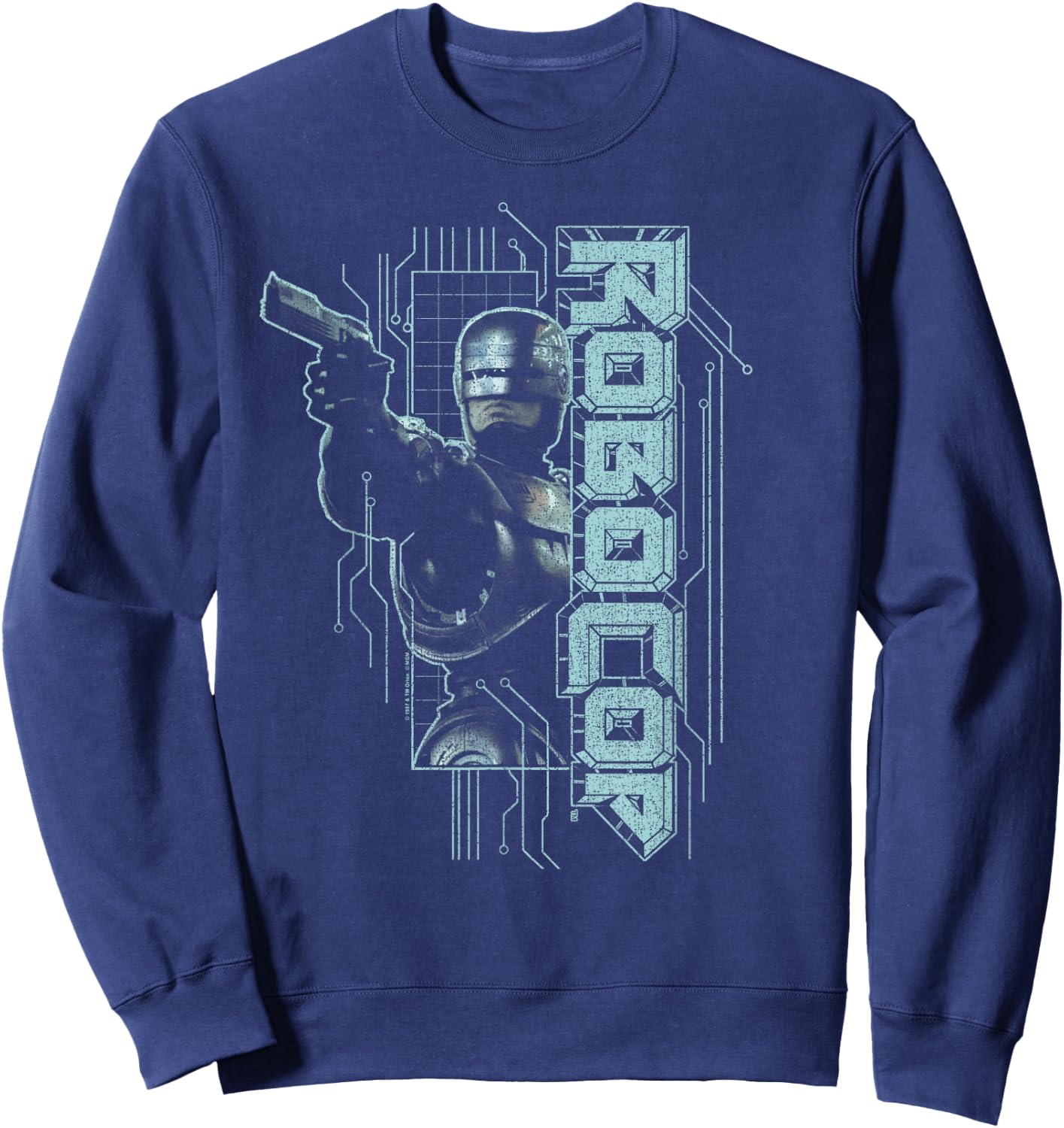 Robocop Murphy Split Sweatshirt - Sweatshirt | Navy