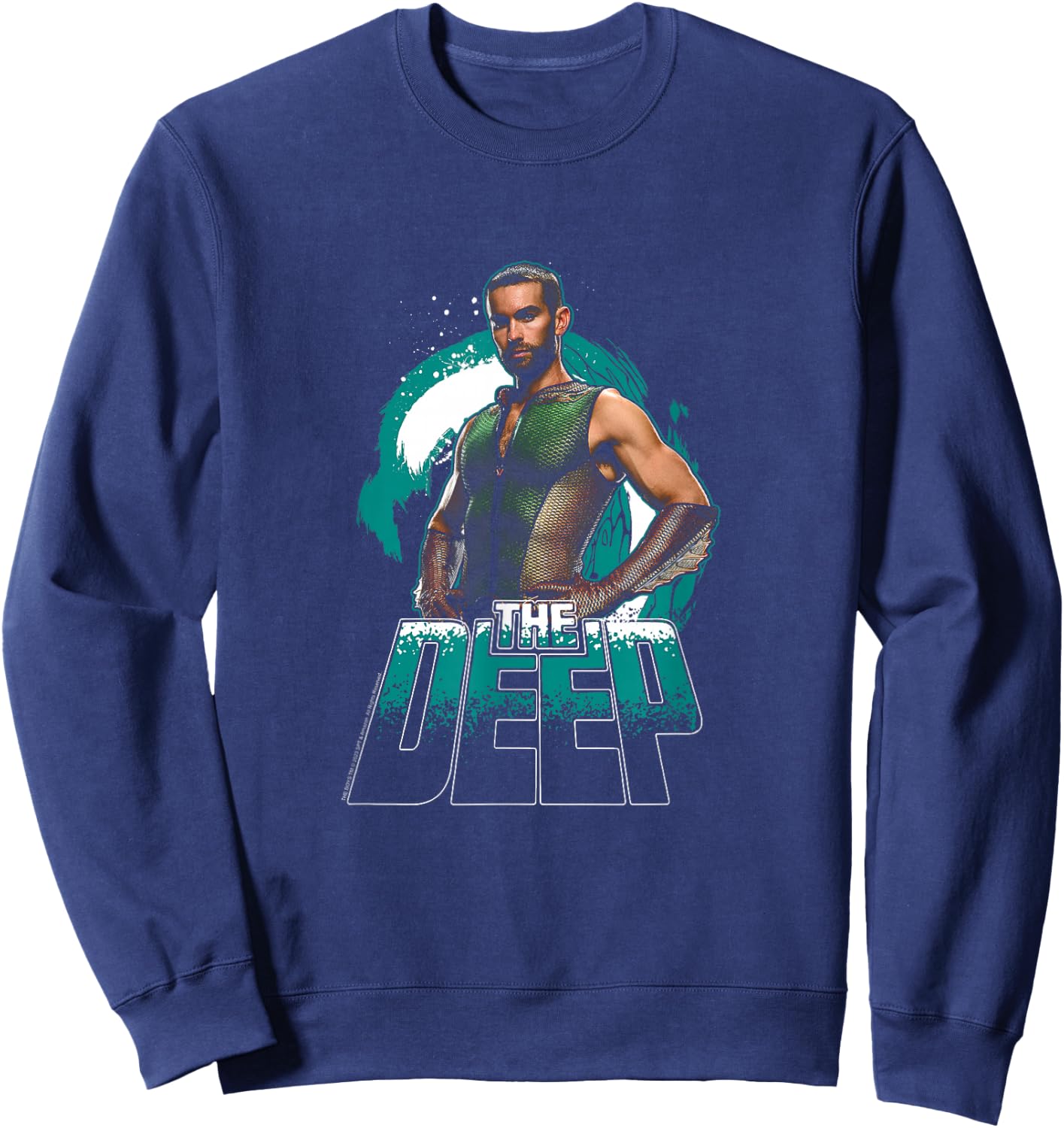The Boys The Deep Supe Character Pose Sweatshirt - Sweatshirt | Navy