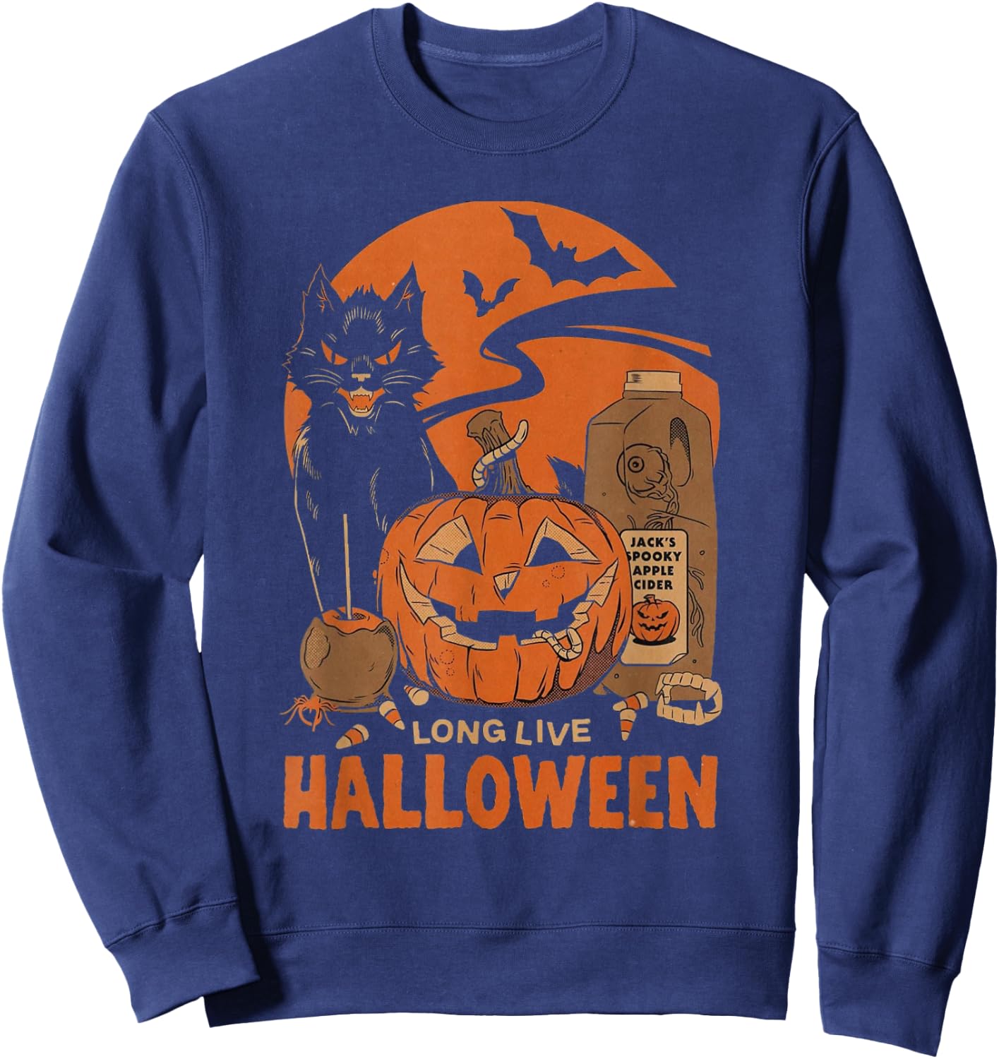 Long Live Halloween Sweatshirt - Sweatshirt | Navy