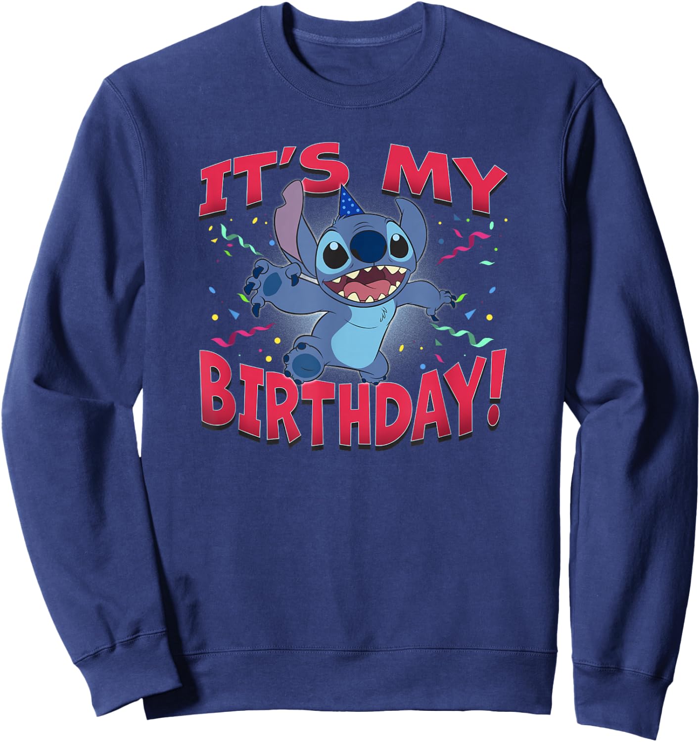 Disney Lilo & Stitch It's My Birthday! Sweatshirt - Sweatshirt | Navy