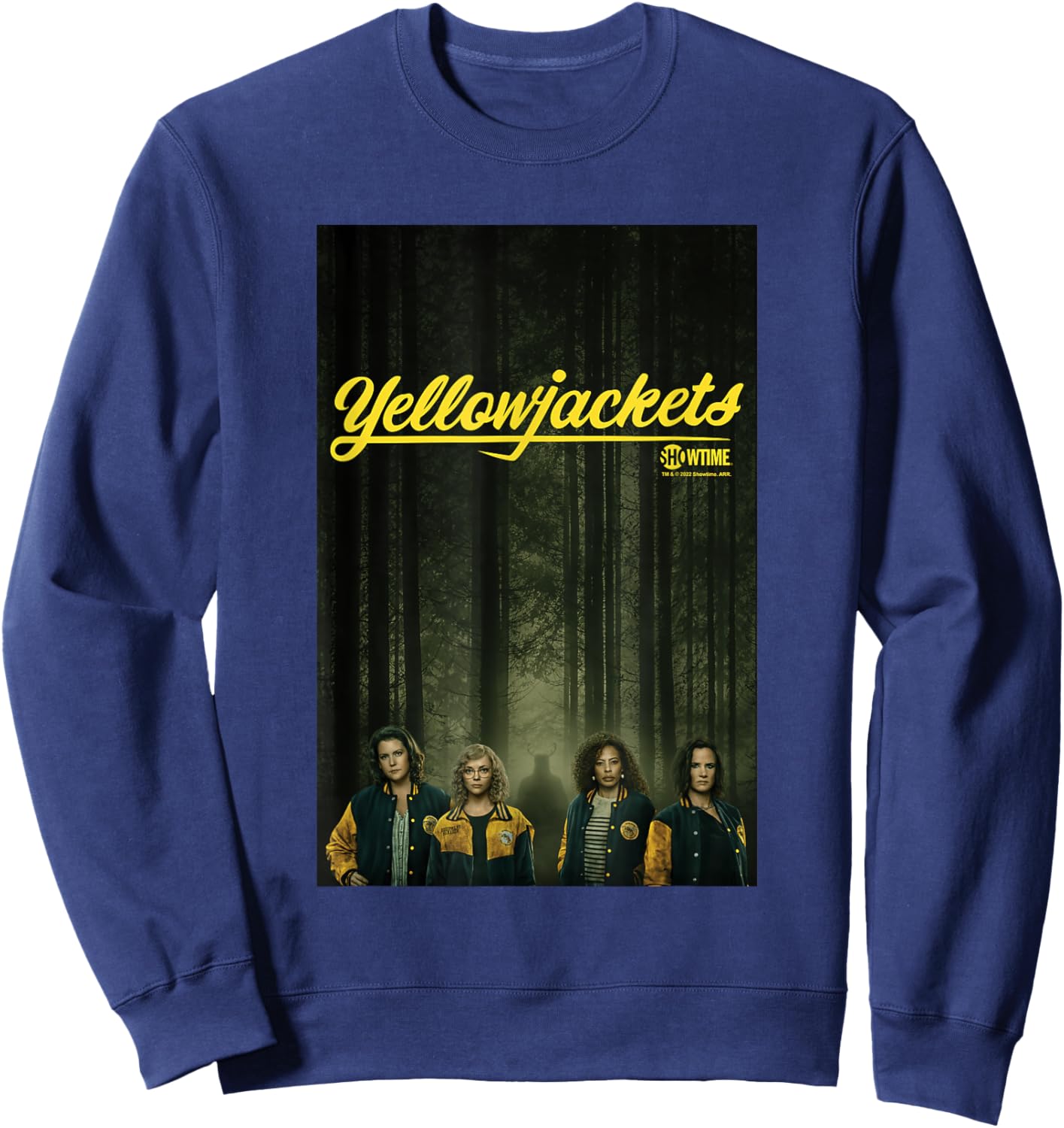 Yellowjackets Character Poster Sweatshirt - Sweatshirt | Navy