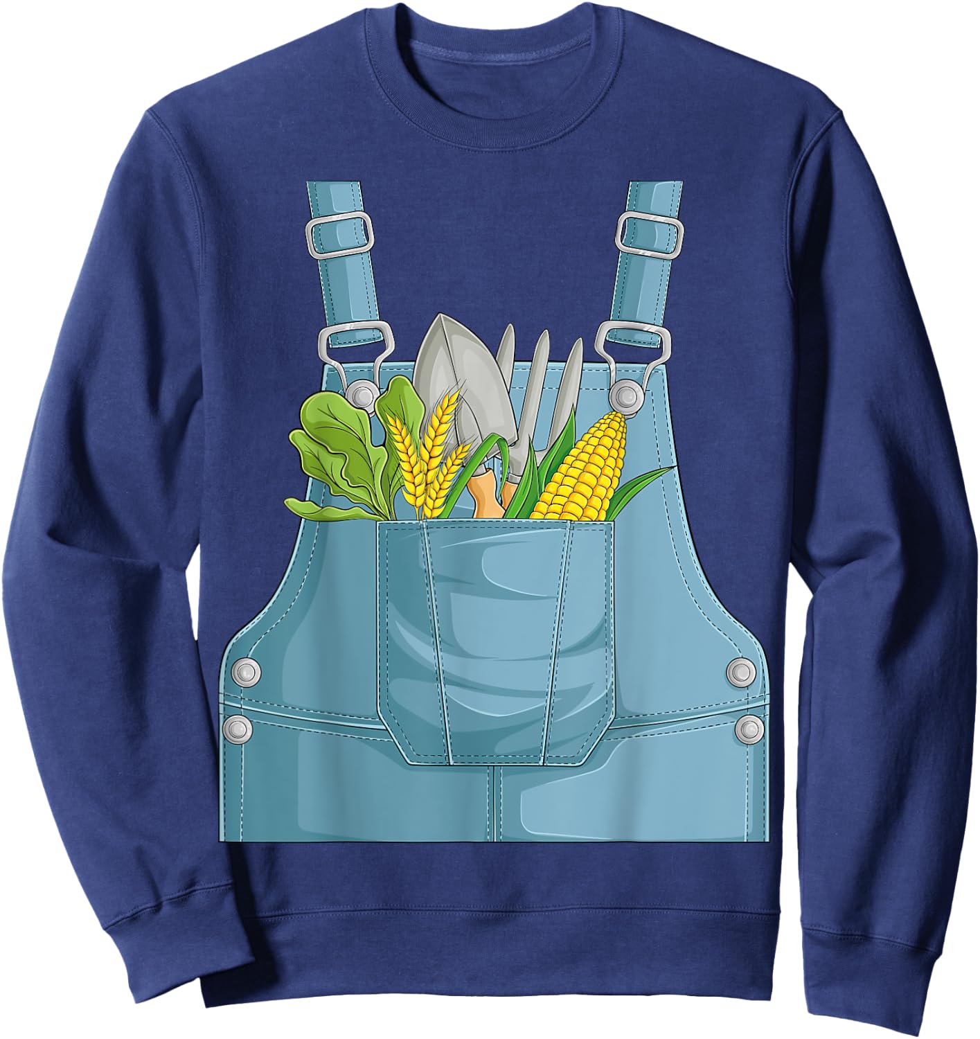 Farmer Farm Farming Life Halloween Costume Boys Kids Sweatshirt - Sweatshirt | Navy