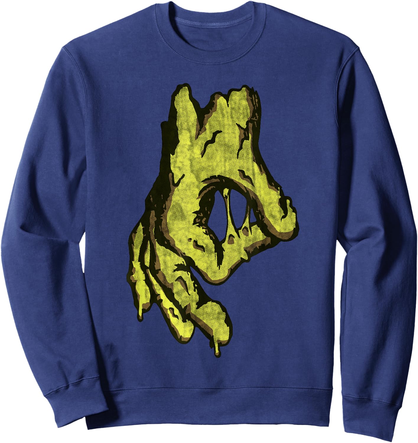 Zombie Ball Gazer Sweatshirt - Sweatshirt | Navy
