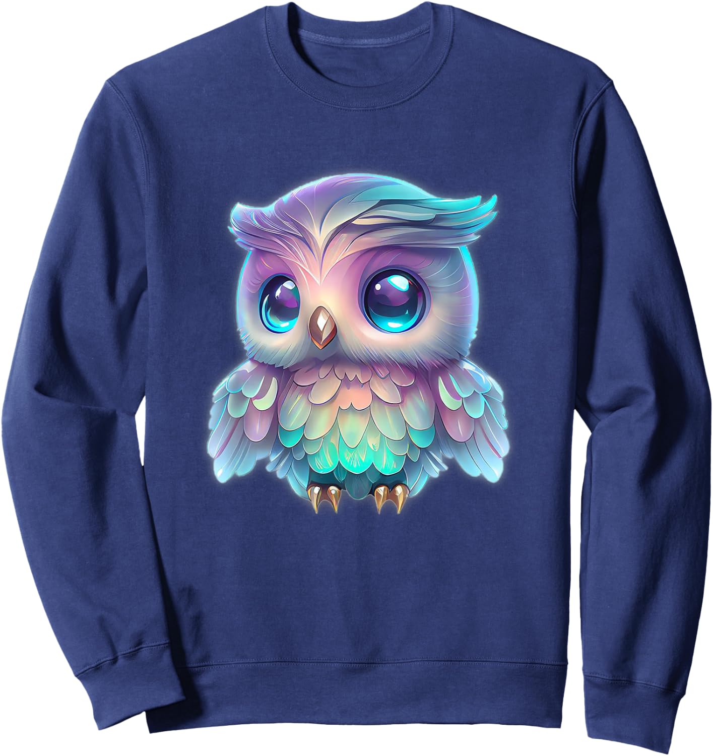 Owl shirt for , owl shirt , owl for boys Sweatshirt - Sweatshirt | Navy