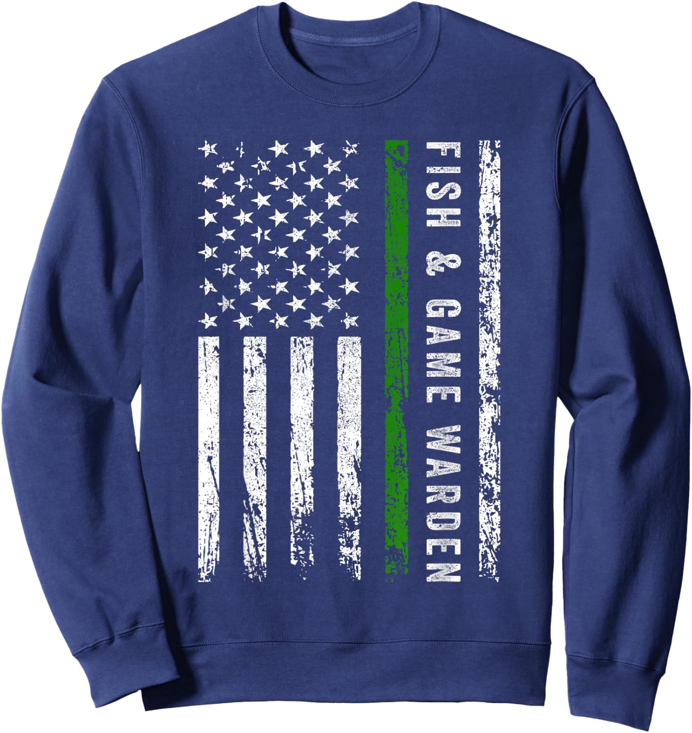 Fish And Game Warden Sweatshirt - Sweatshirt | Navy
