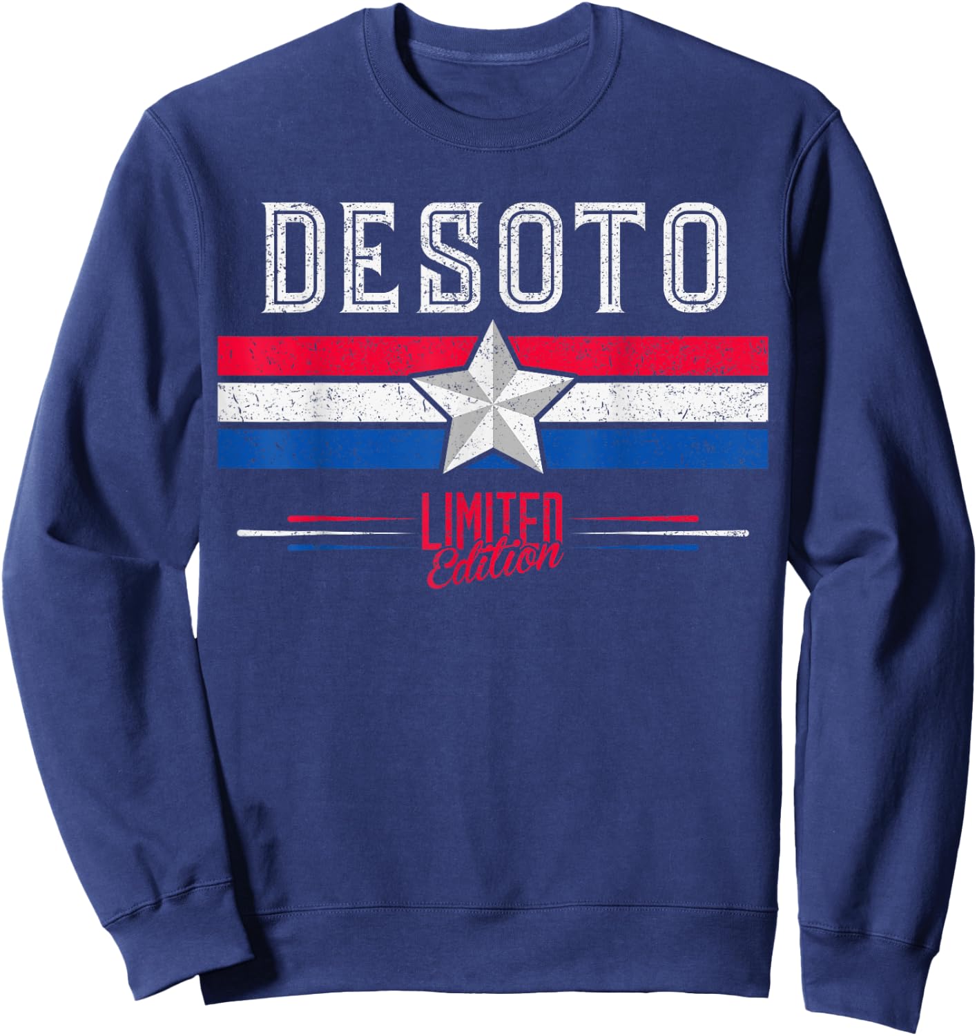 DeSoto Retro Vintage Shirt Gift Women Men Kids Sweatshirt - Sweatshirt | Navy