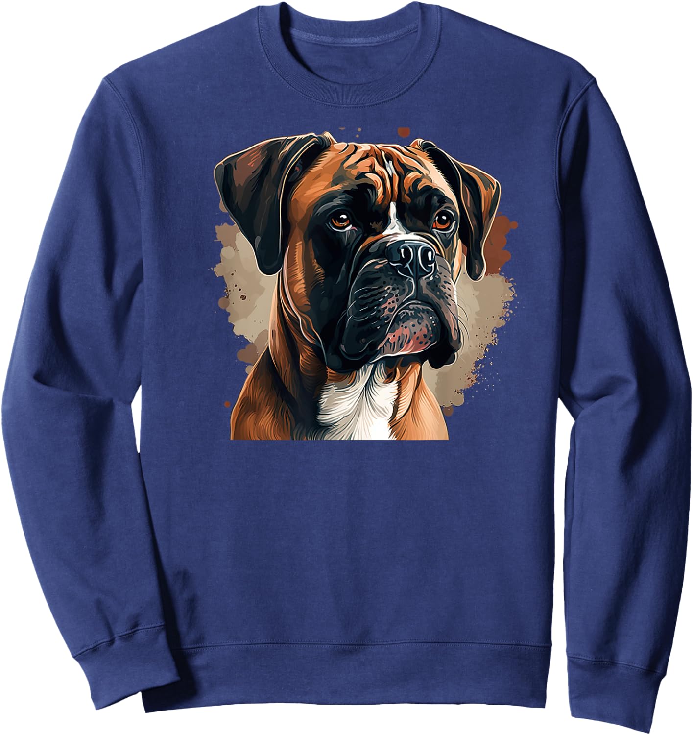 Funny Dog Boxer Sweatshirt - Sweatshirt | Navy