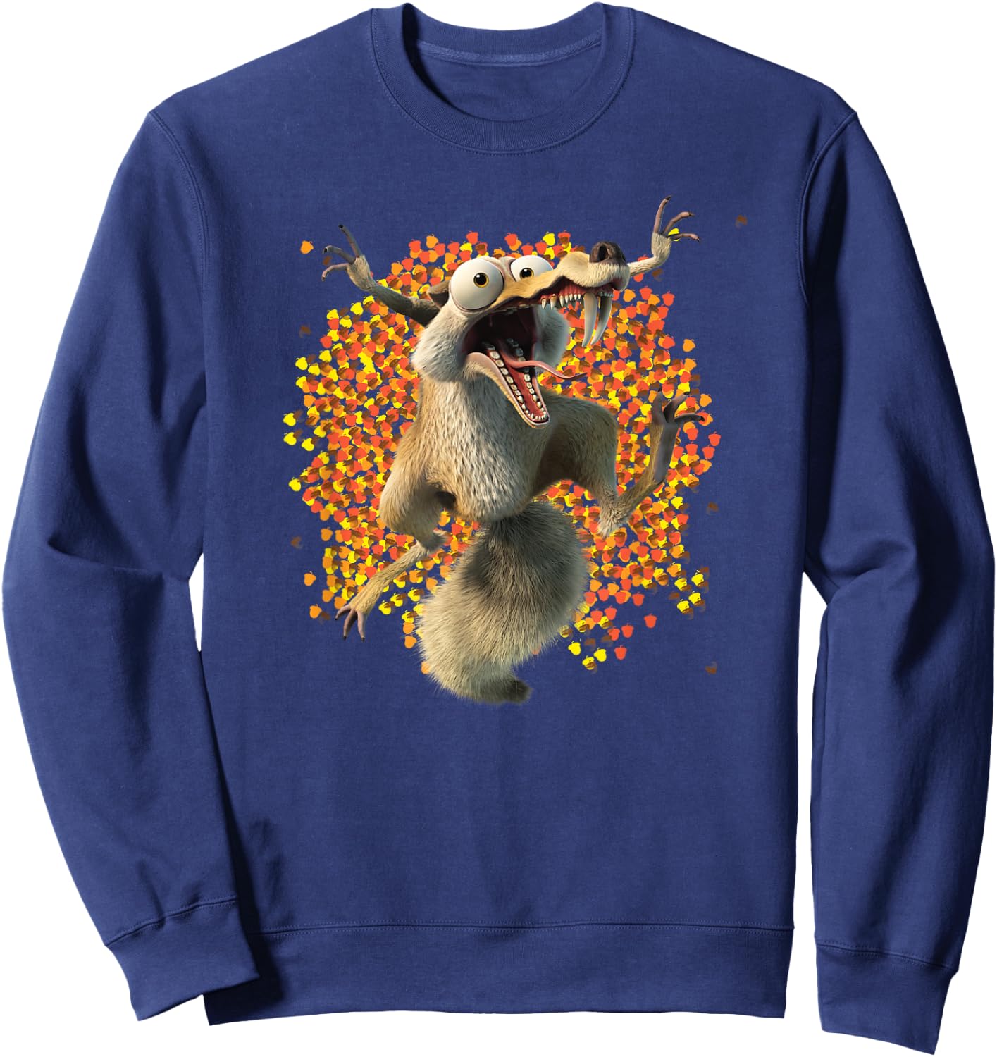 20th Century Fox Ice Age Scrat Acorn Avalanche Sweatshirt - Sweatshirt | Navy