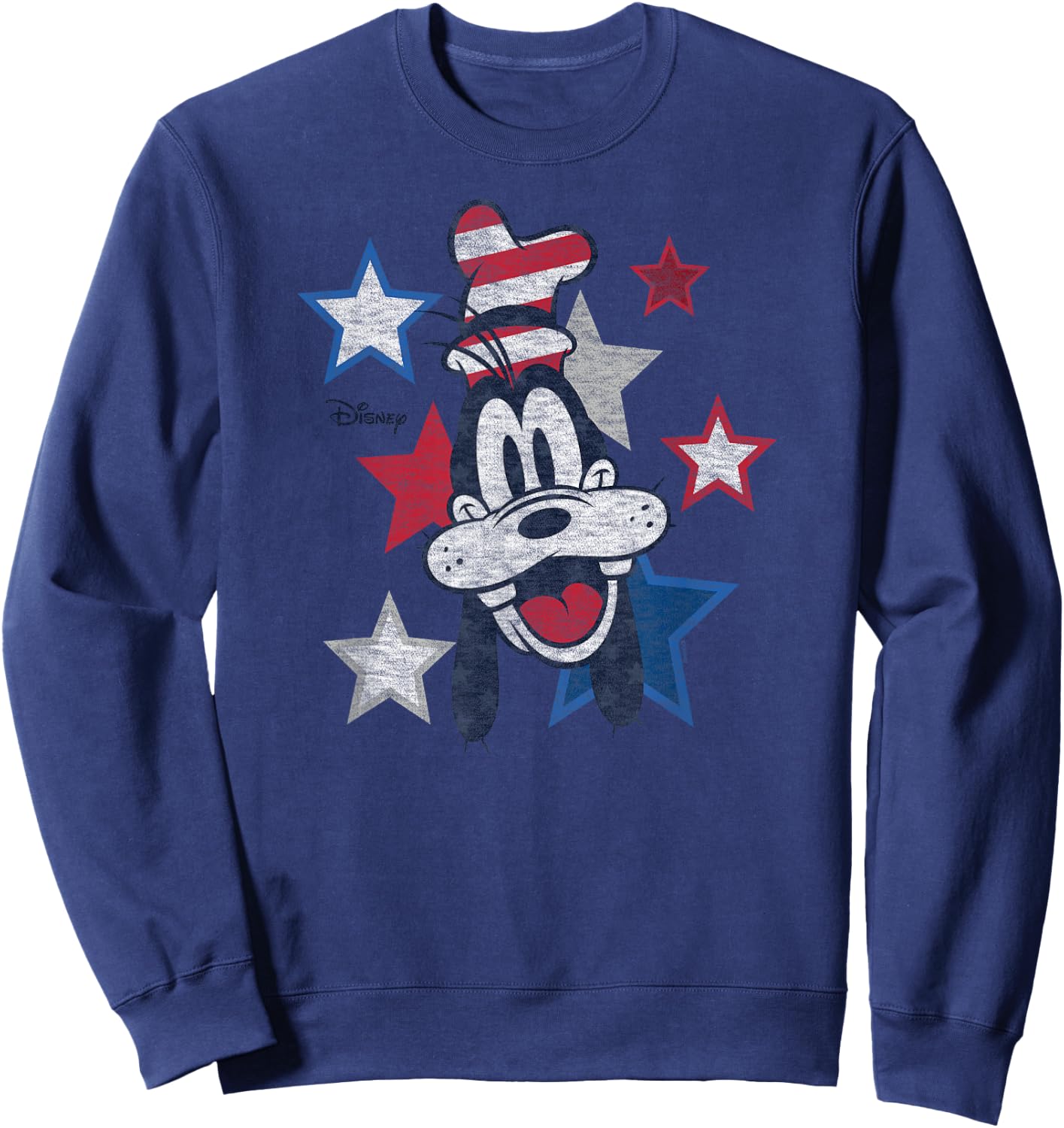 Disney - Americana Goofy Sweatshirt - Sweatshirt | Navy