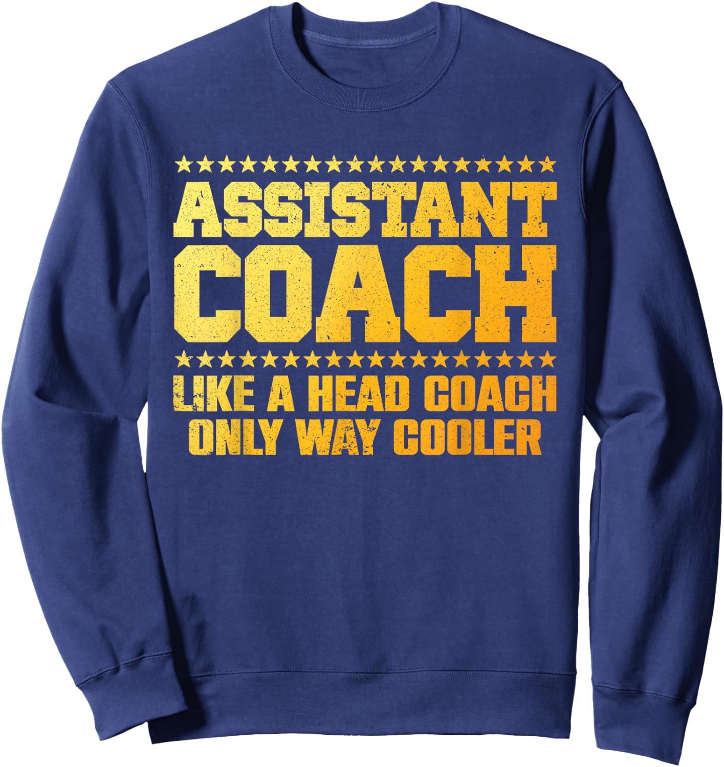 Cool Assistant Coach Women Tennis Softball Coaches Sweatshirt - Sweatshirt | Navy