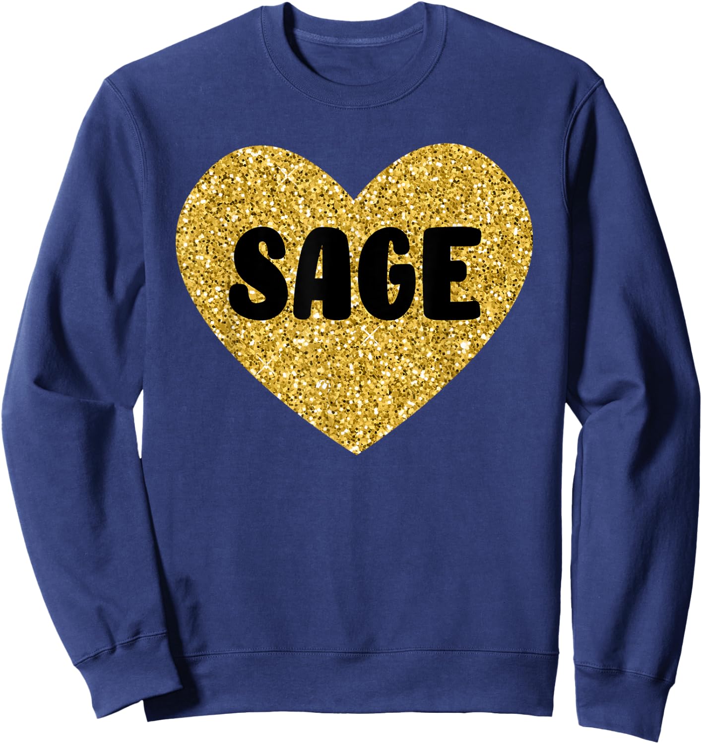 Sage I Love Sage Funny Food Spices Seasonings Sweatshirt - Sweatshirt | Navy