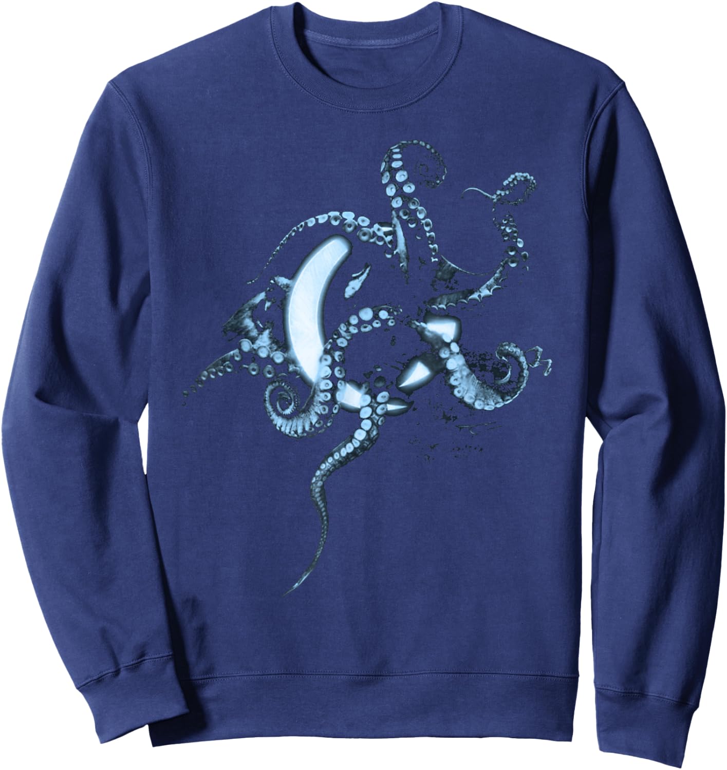 A Perfect Circle – Glowing Octopus Sweatshirt - Sweatshirt | Navy