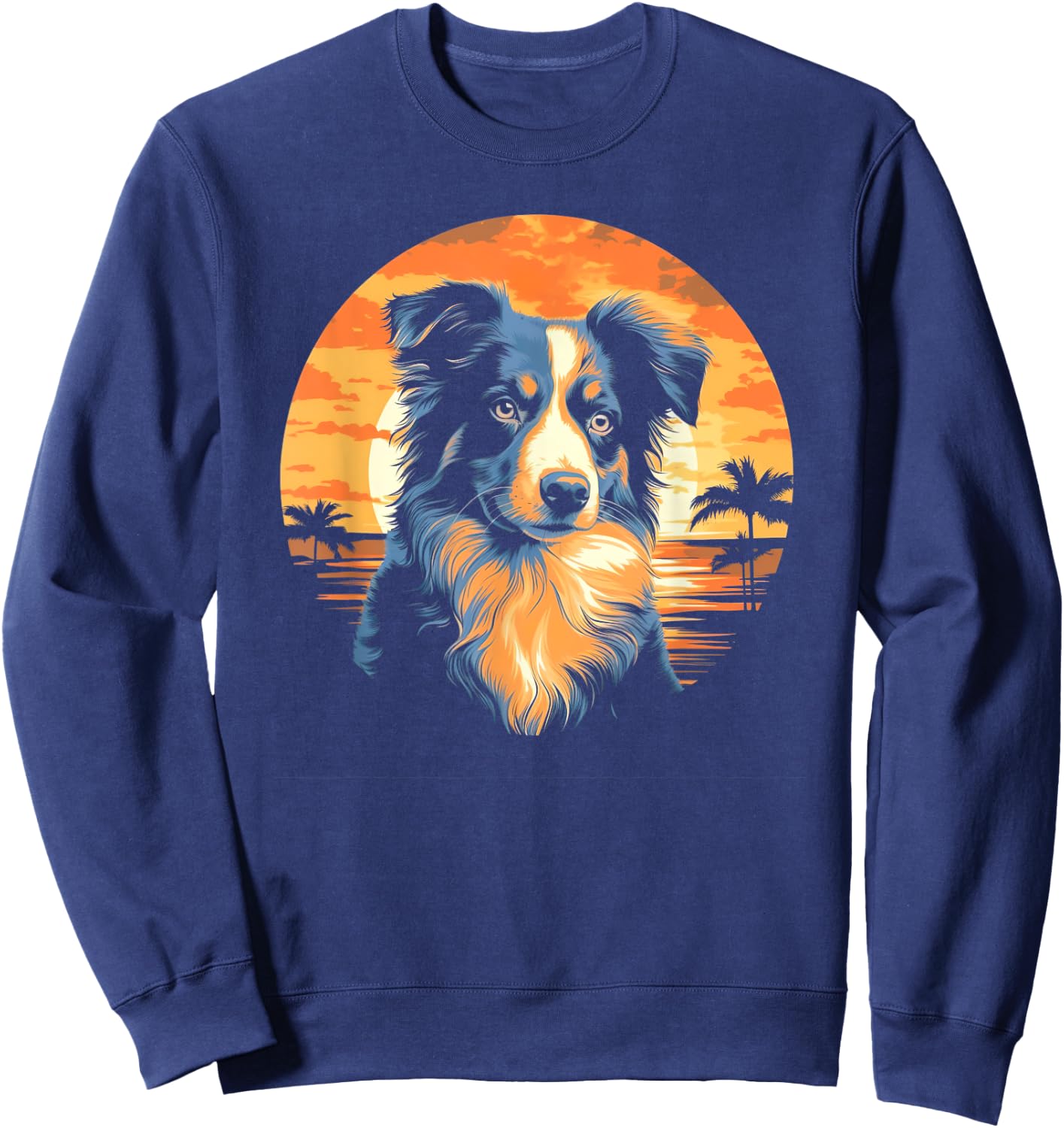 Australian Shepherd Aussie gifts Sweatshirt - Sweatshirt | Navy