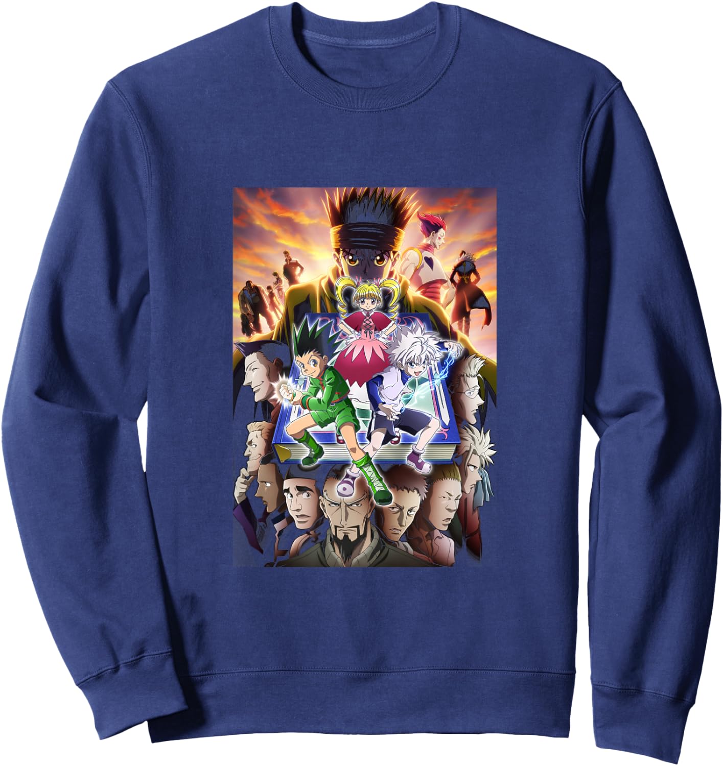 Hunter X Hunter Anime Cartoon Character Sweatshirt - Sweatshirt | Navy