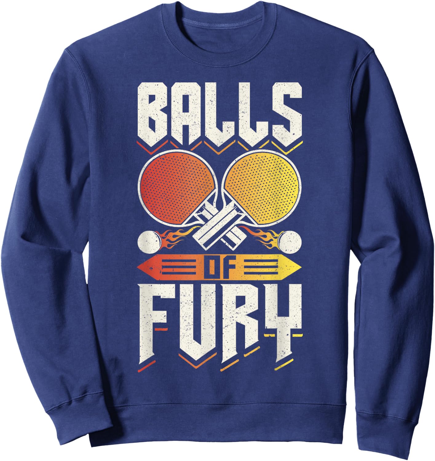 Fury Table Tennis Balls Sweatshirt - Sweatshirt | Navy