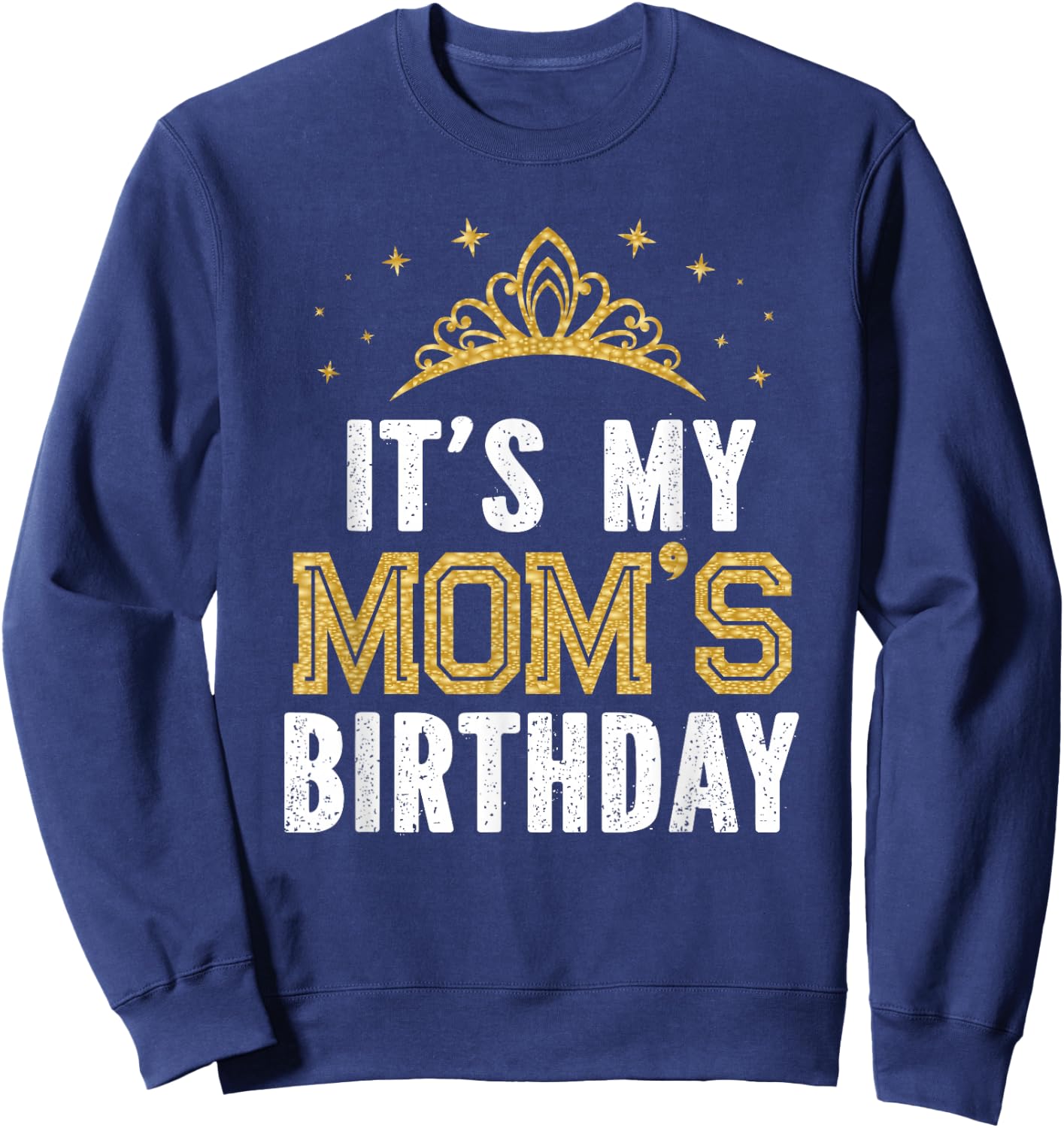 It's My Mom's Birthday Party Family Matching Sweatshirt - Sweatshirt | Navy