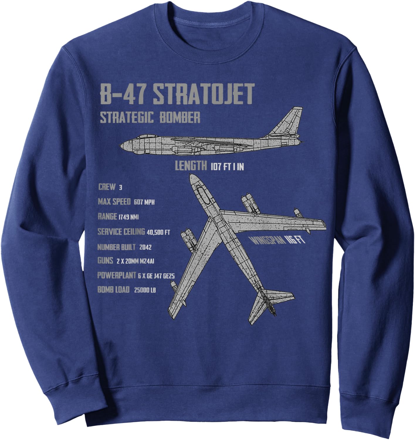 B-47 Stratojet Sweatshirt - Sweatshirt | Navy