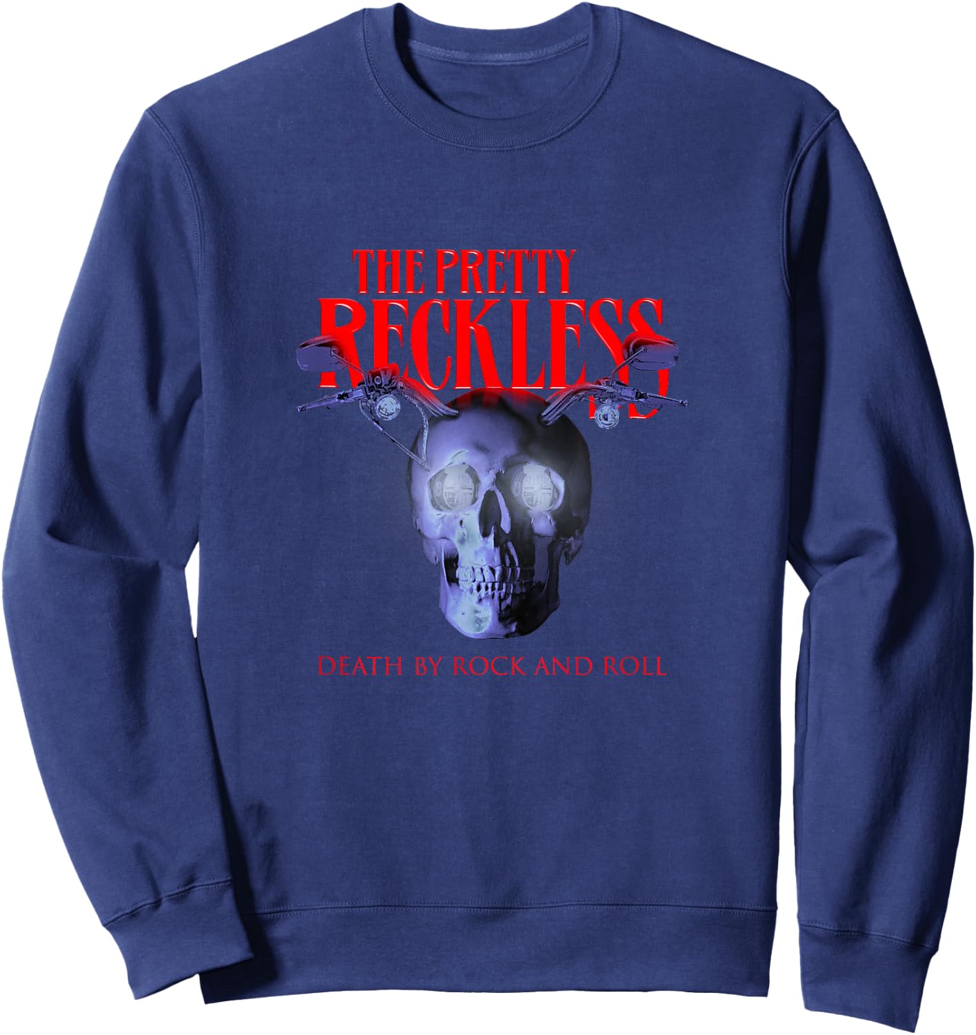 The Pretty Reckless - Skull Cycle Sweatshirt - Sweatshirt | Navy