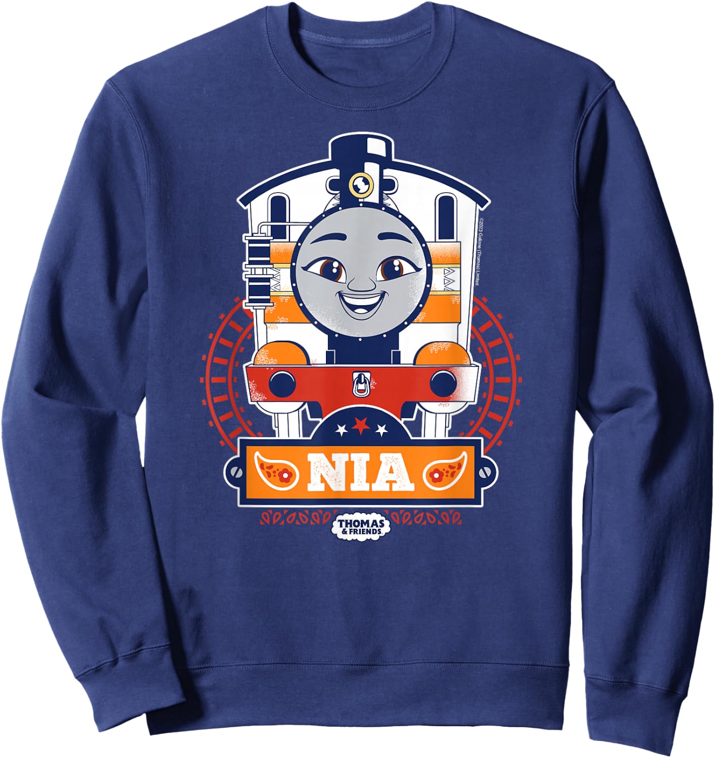 Thomas & Friends - Nia Character Sweatshirt - Sweatshirt | Navy