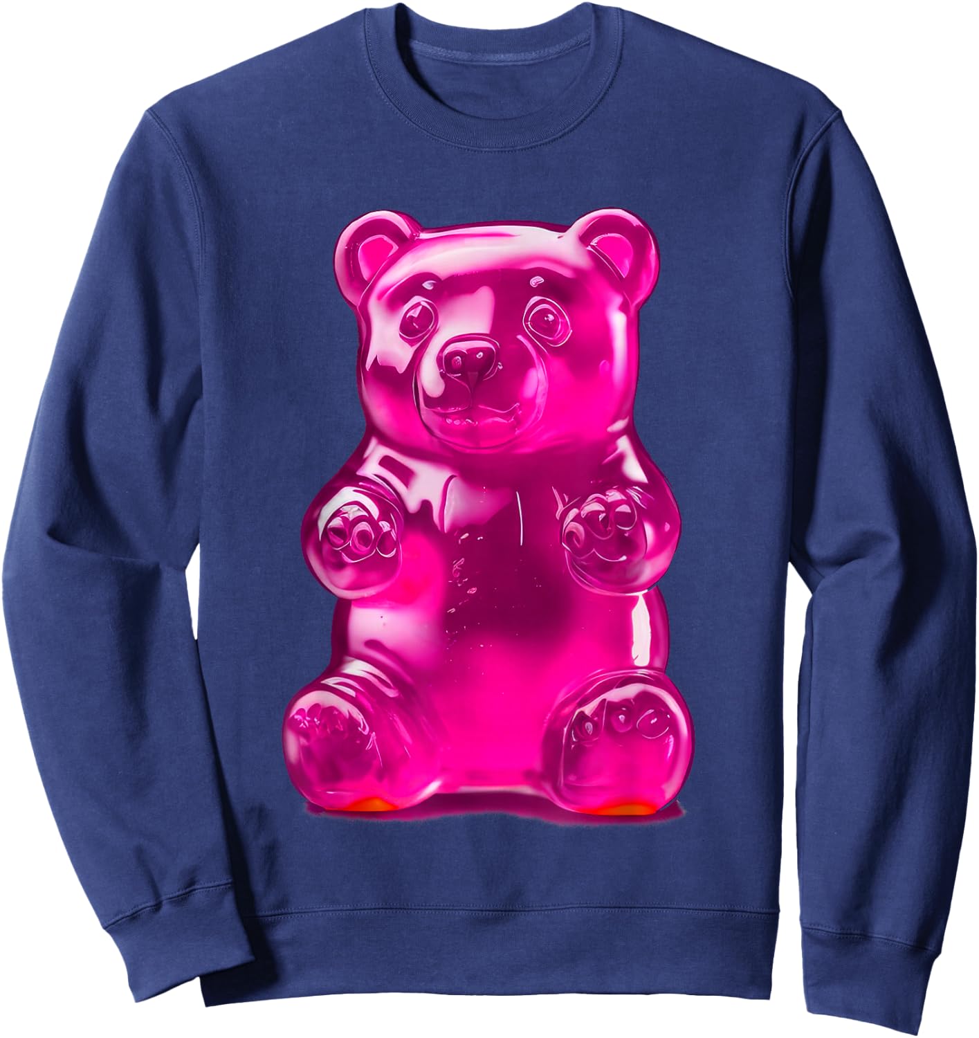 Pink Gummy Bear Sweatshirt - Sweatshirt | Navy