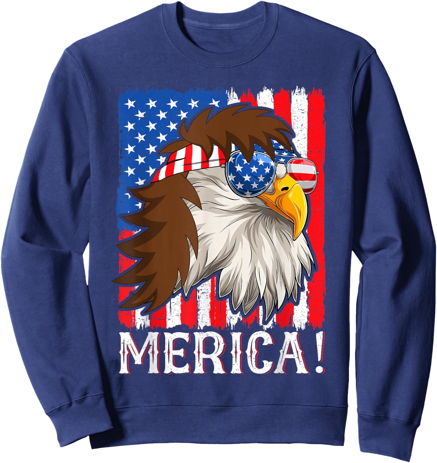 Eagle American Flag Shirt Kids American Eagle Shirts Sweatshirt - Sweatshirt | Navy