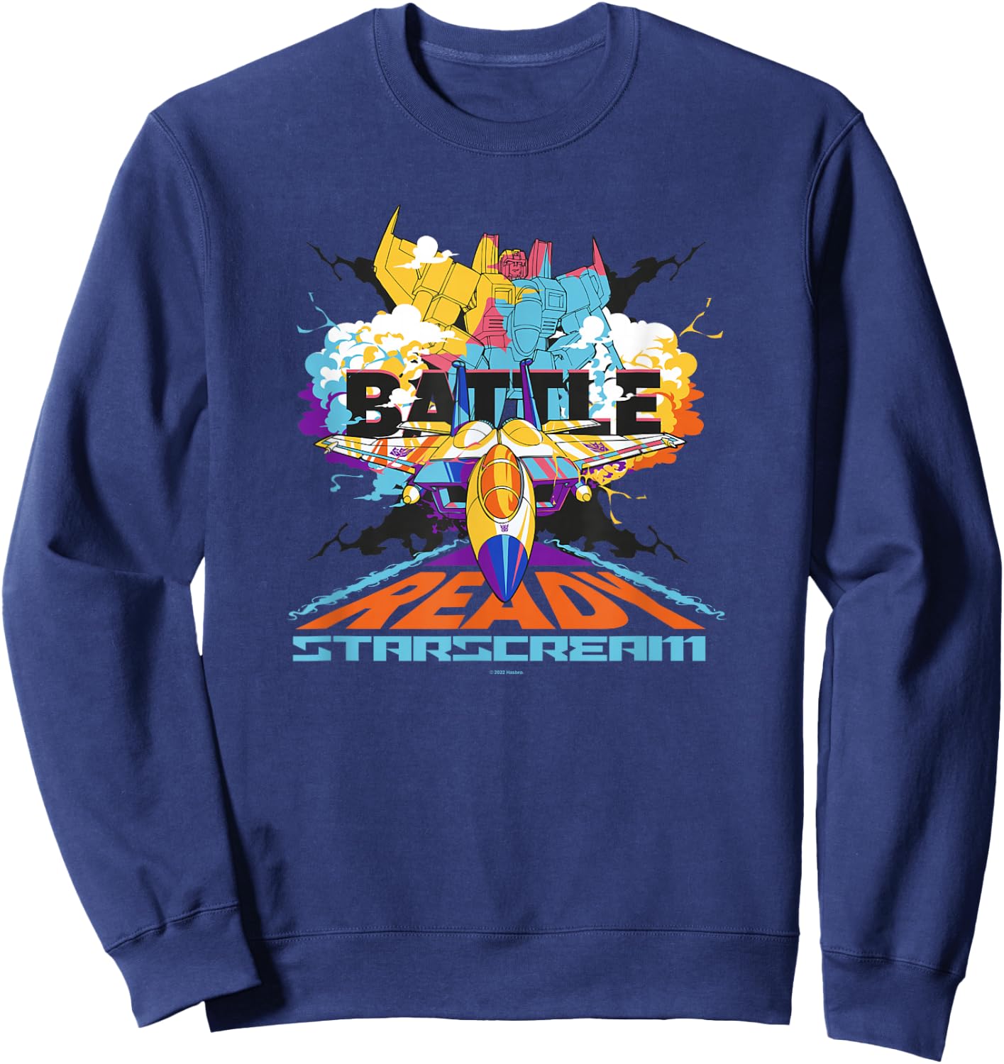 Transformers Generations Starscream Battle Ready Sweatshirt - Sweatshirt | Navy