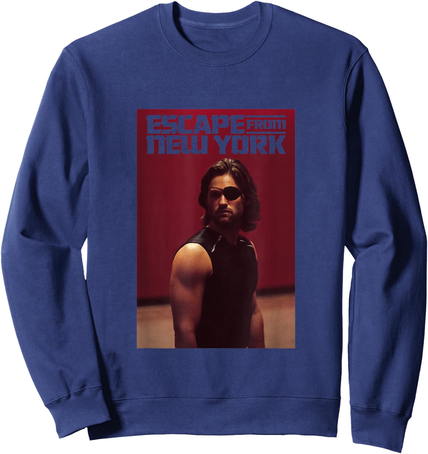 Escape From New York Snake Plissken Still Sweatshirt - Sweatshirt | Navy