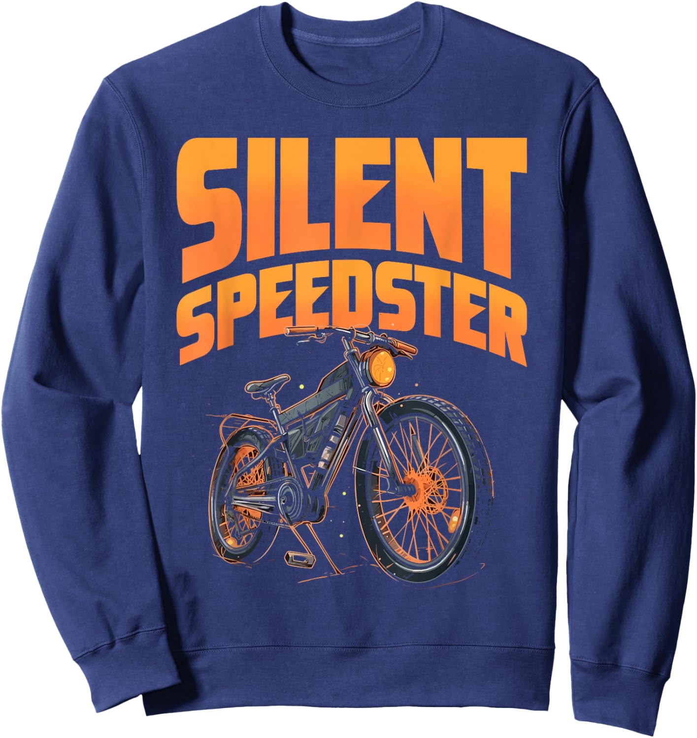 Silent Speedstar Electric Pedelec E-Bike Cycling Sweatshirt - Sweatshirt | Navy