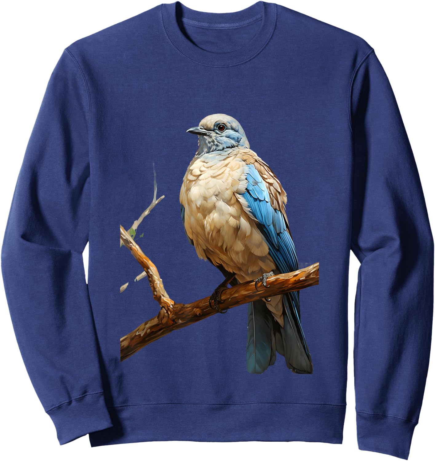 Gift Turtle Dove Nature Volatile Trees Sweatshirt - Sweatshirt | Navy