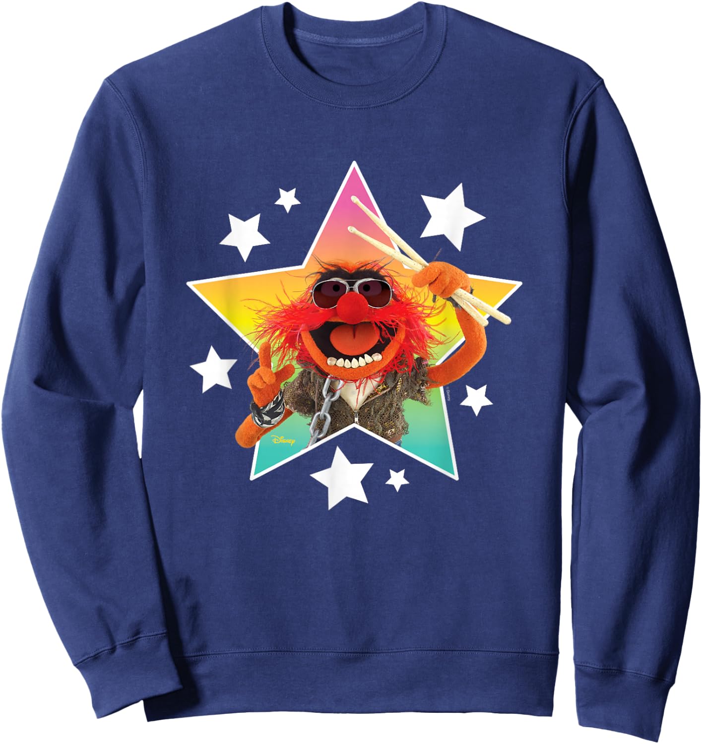 The Muppets - Animal & Stars Sweatshirt - Sweatshirt | Navy