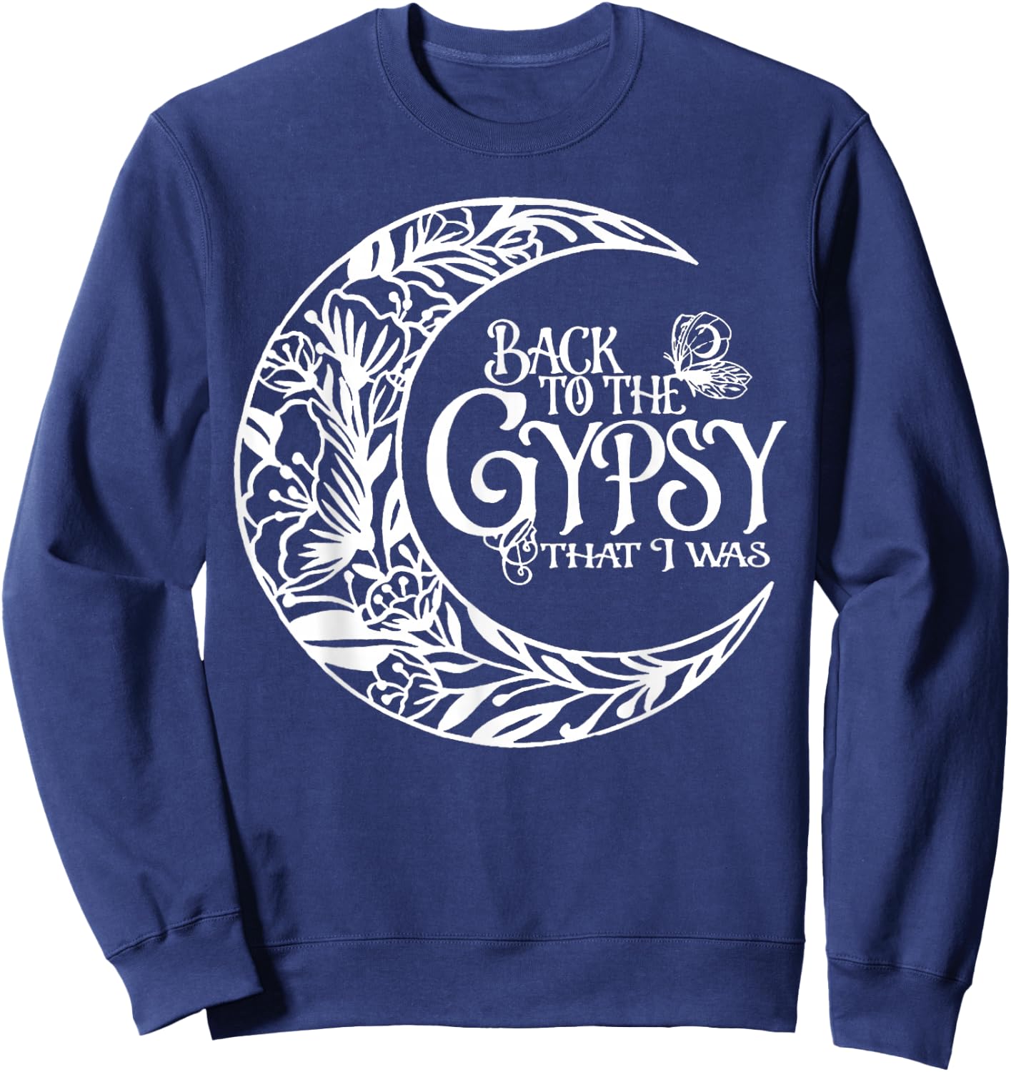 Back To The Gypsy That I Was Sweatshirt - Sweatshirt | Navy