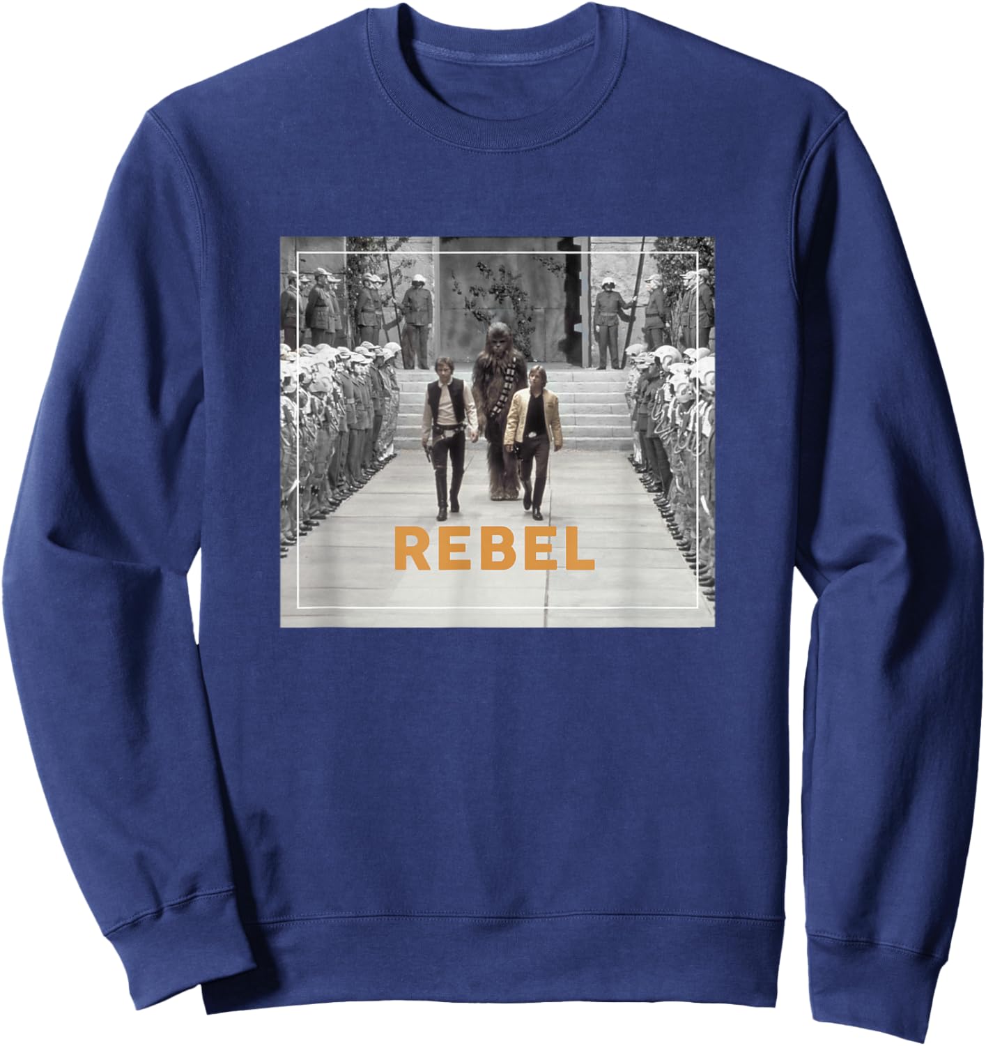 Star Wars Classic A New Hope Rebel Heroes Movie Panel Sweatshirt - Sweatshirt | Navy