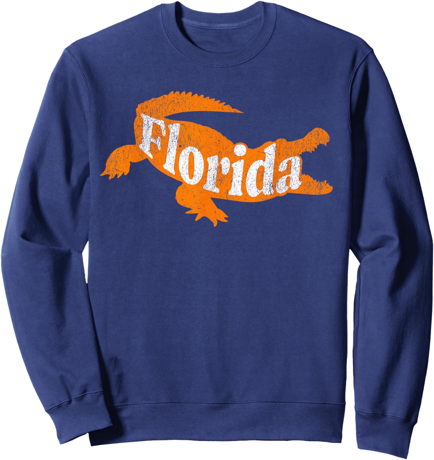 Florida city vintage Sweatshirt - Sweatshirt | Navy