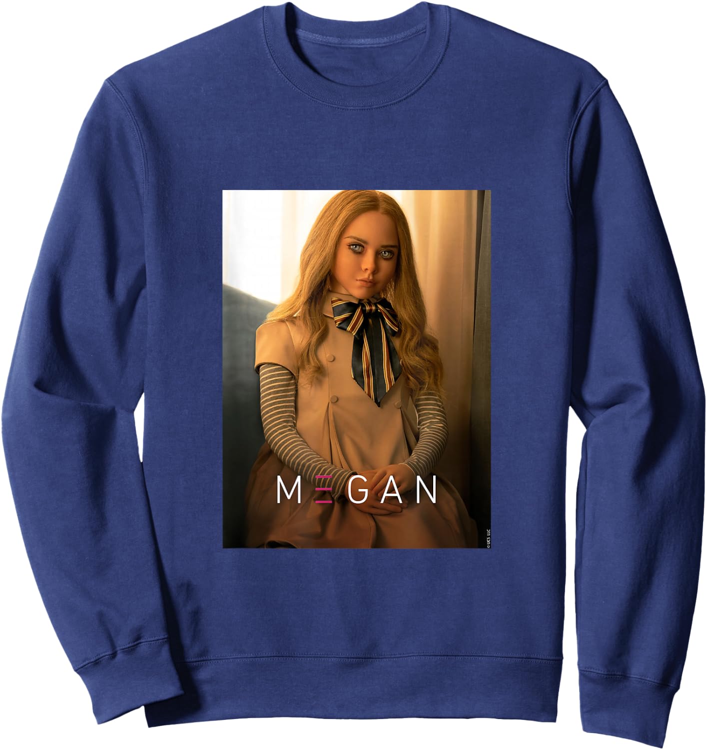 Megan Portrait Sweatshirt - Sweatshirt | Navy