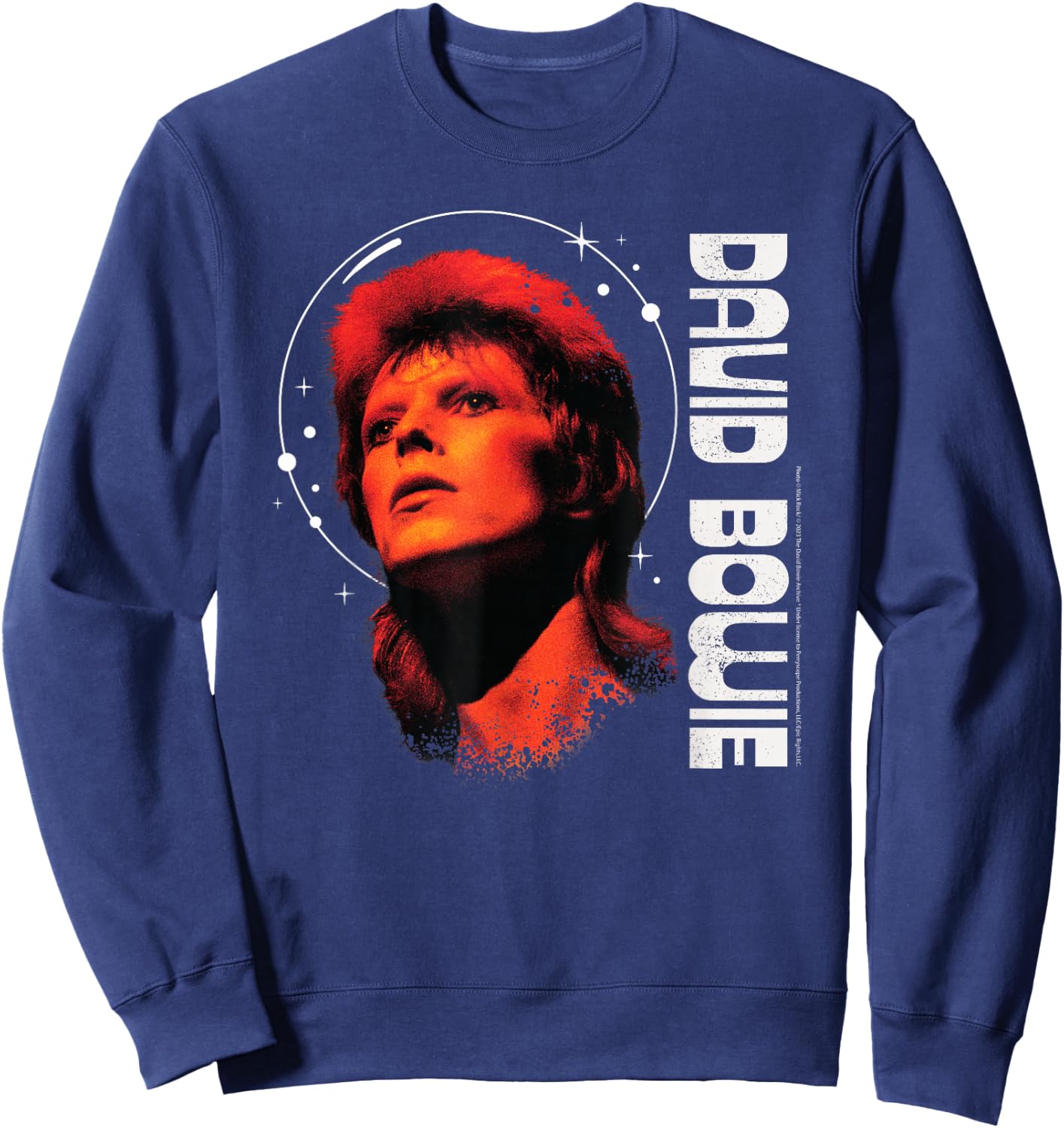 David Bowie- Bowie Constellation Sweatshirt - Sweatshirt | Navy