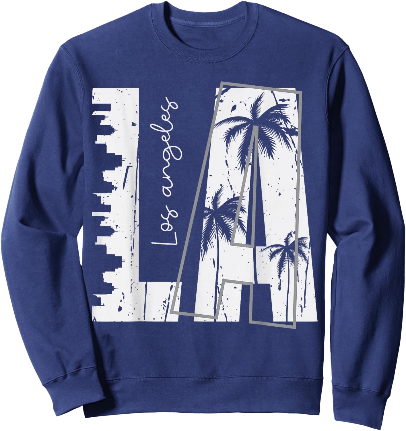 LA Los Angeles Sweatshirt - Sweatshirt | Navy
