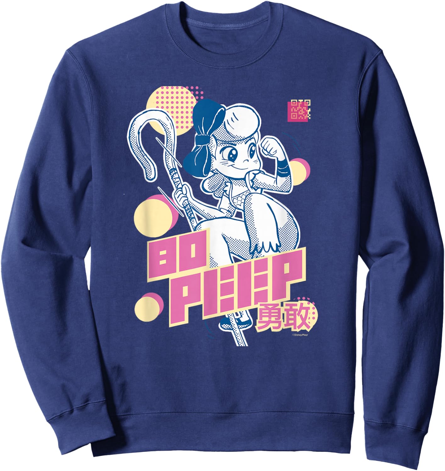 Disney and Pixar’s Toy Story Bo Peep Anime Japanese Sweatshirt - Sweatshirt | Navy