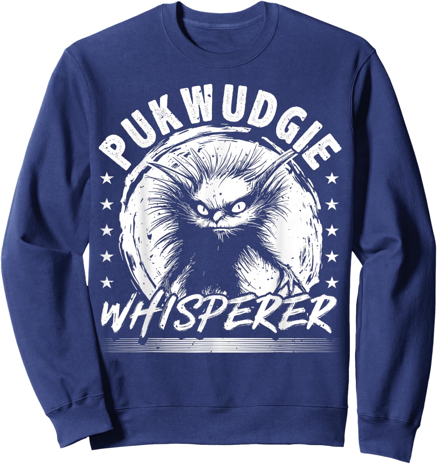 Pukwudgie Cryptid & Folklore Myths For A Cryptozoologist Sweatshirt - Sweatshirt | Navy