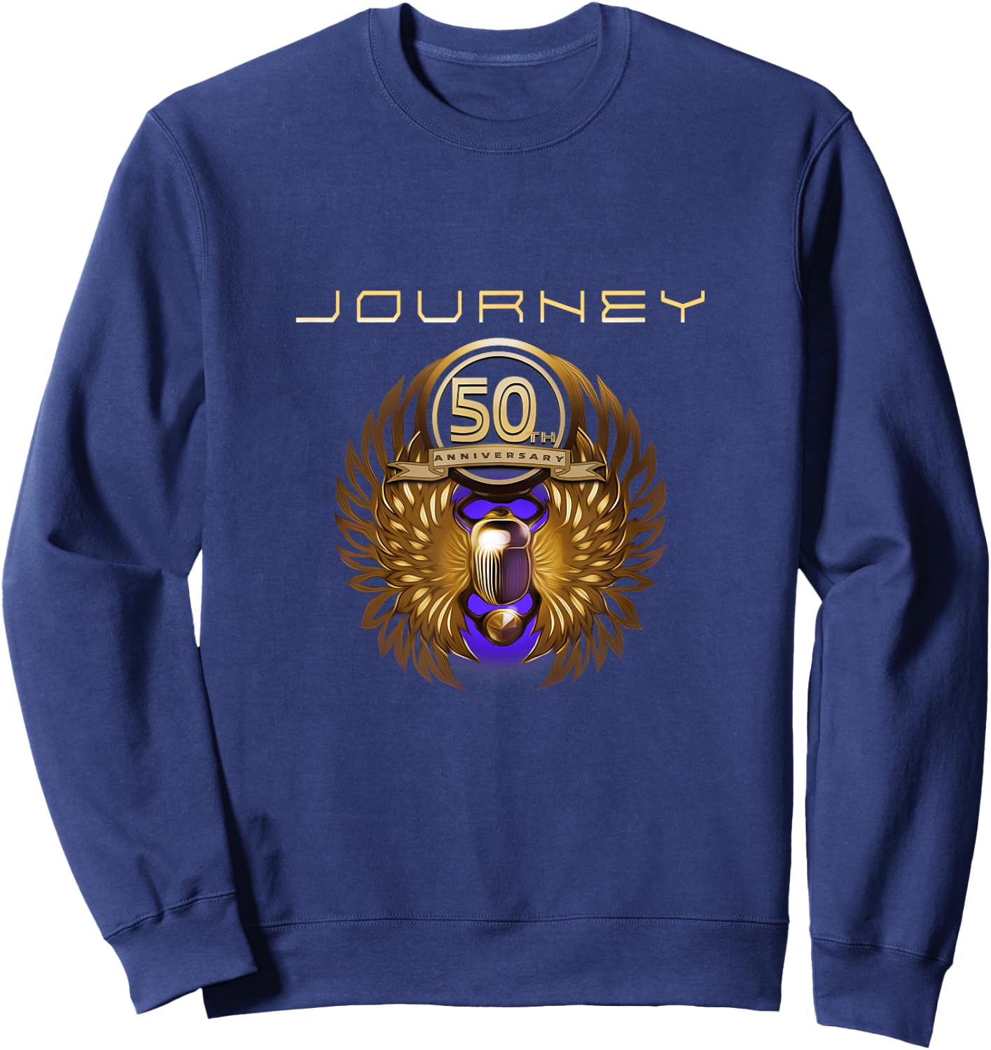 Journey Official 50th Anniversary Sweatshirt - Sweatshirt | Navy