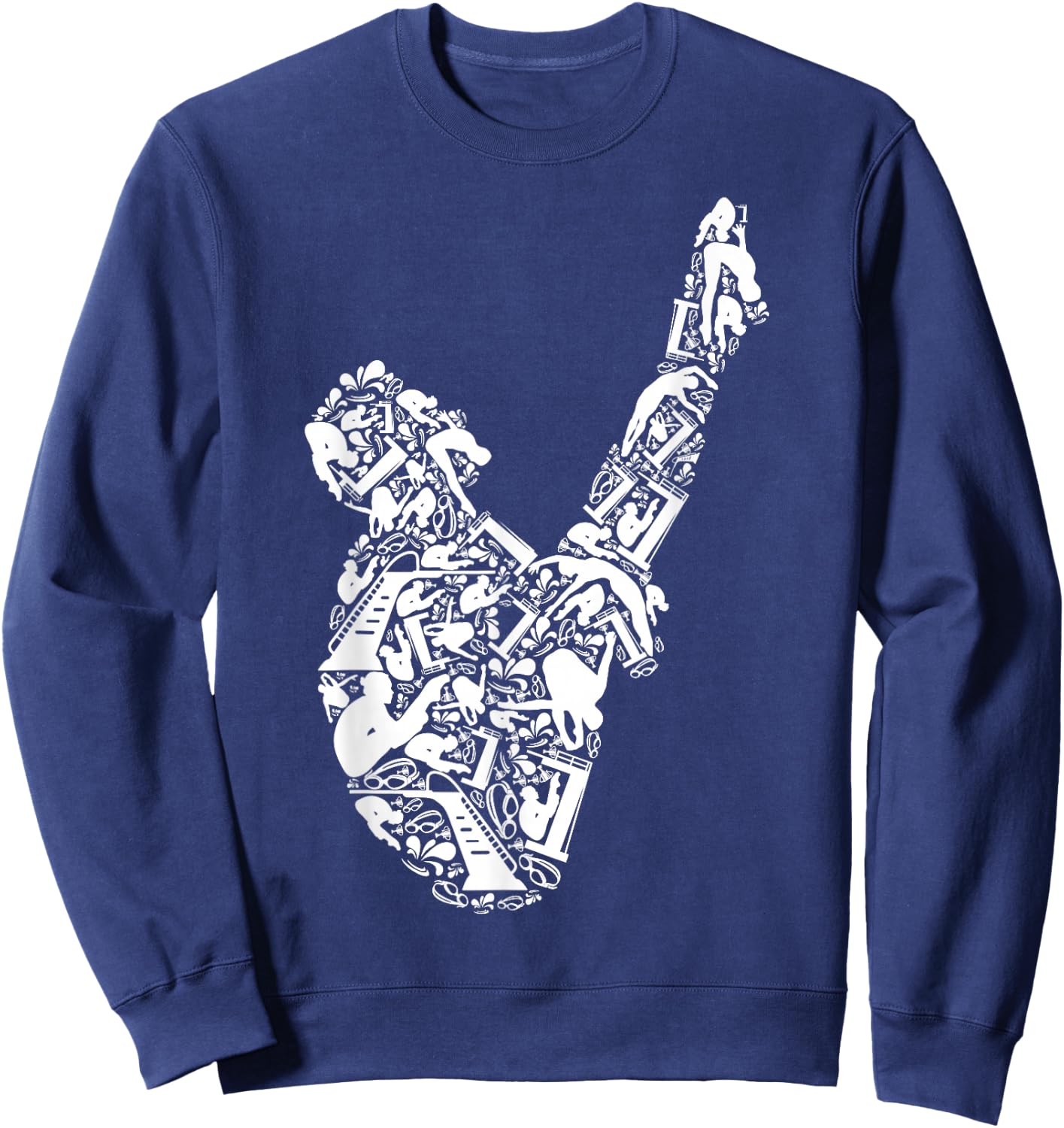 Springboard Diving Platform Diving Springboard Diver Sweatshirt - Sweatshirt | Navy