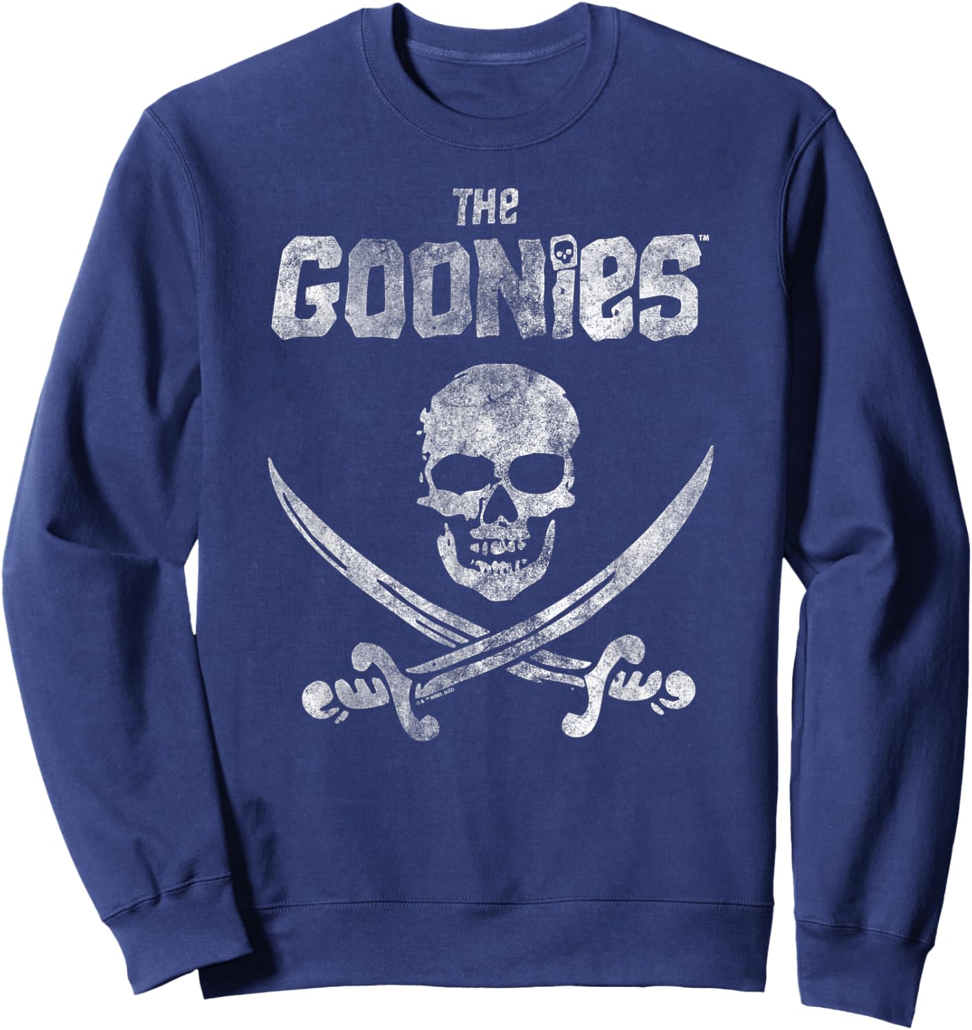 The Goonies Flag on Black Sweatshirt - Sweatshirt | Navy
