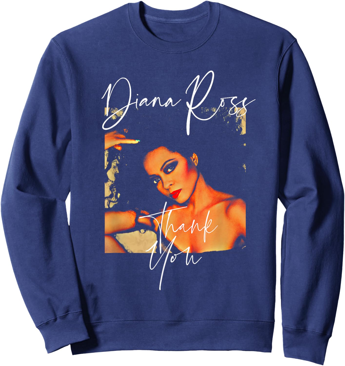 Diana Ross - Thank You Album Sweatshirt - Sweatshirt | Navy