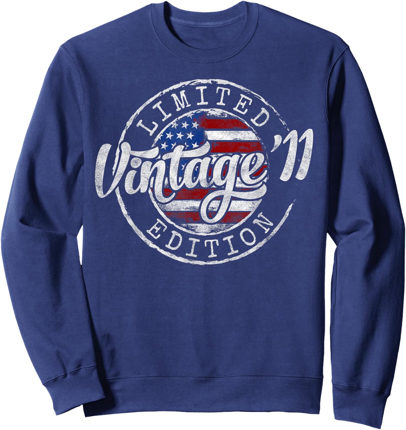 Vintage 2011 14th Birthday Gifts for Boy Girl 14 Year Old Sweatshirt - Sweatshirt | Navy