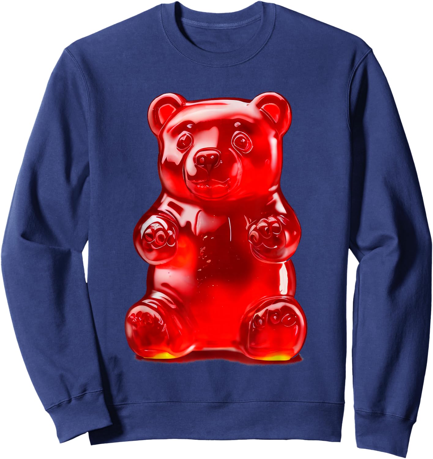 Red Gummy Bear Sweatshirt - Sweatshirt | Navy