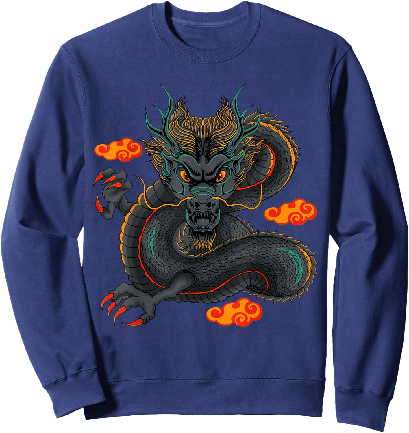 Dragon Sweatshirt - Sweatshirt | Navy