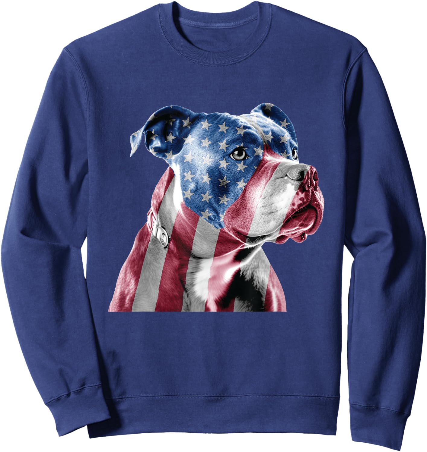 American Pitbull Terrier - Dog Lover Animal Pet Owner Sweatshirt - Sweatshirt | Navy