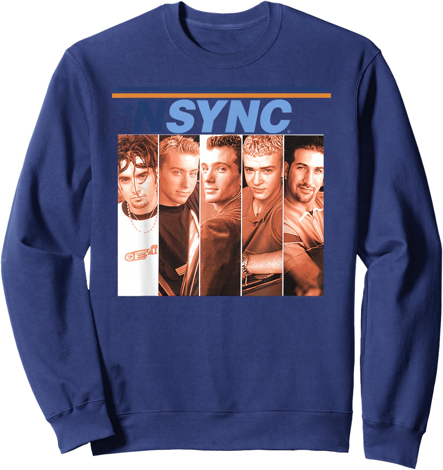 NSYNC Official 'NSYNC Debut Album Cover Sweatshirt - Sweatshirt | Navy