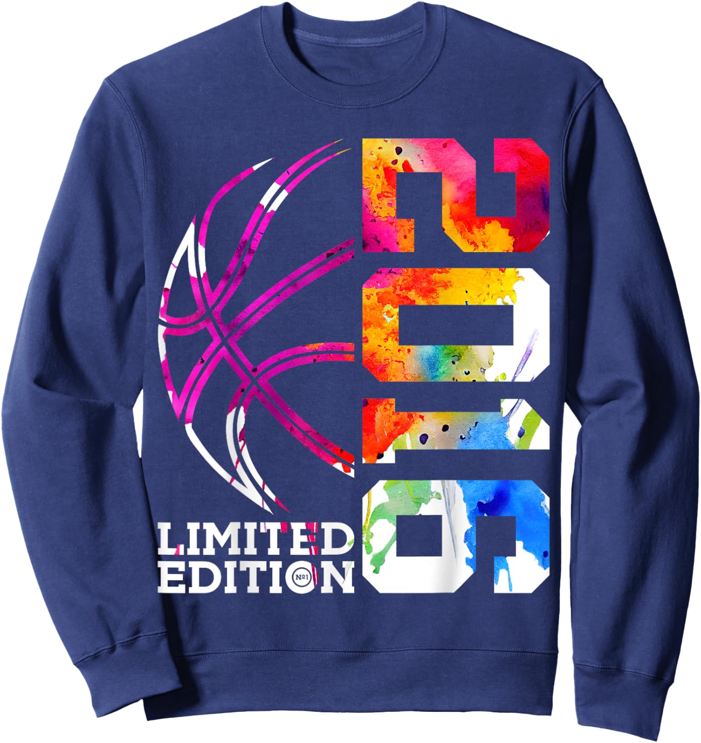 9th BIRTHDAY BASKETBALL LIMITED EDITION 2016 Sweatshirt - Sweatshirt | Navy