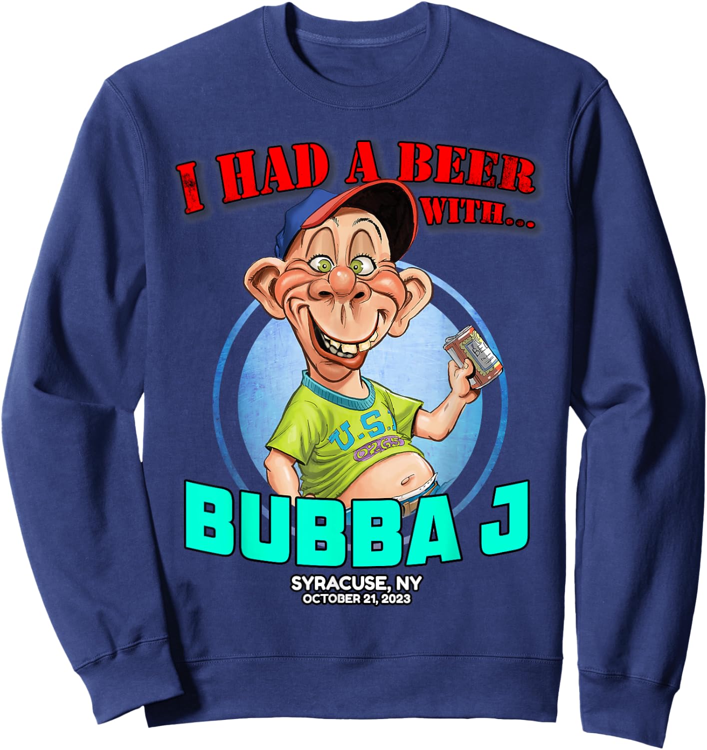 Bubba J Syracuse, NY (2023) Sweatshirt - Sweatshirt | Navy